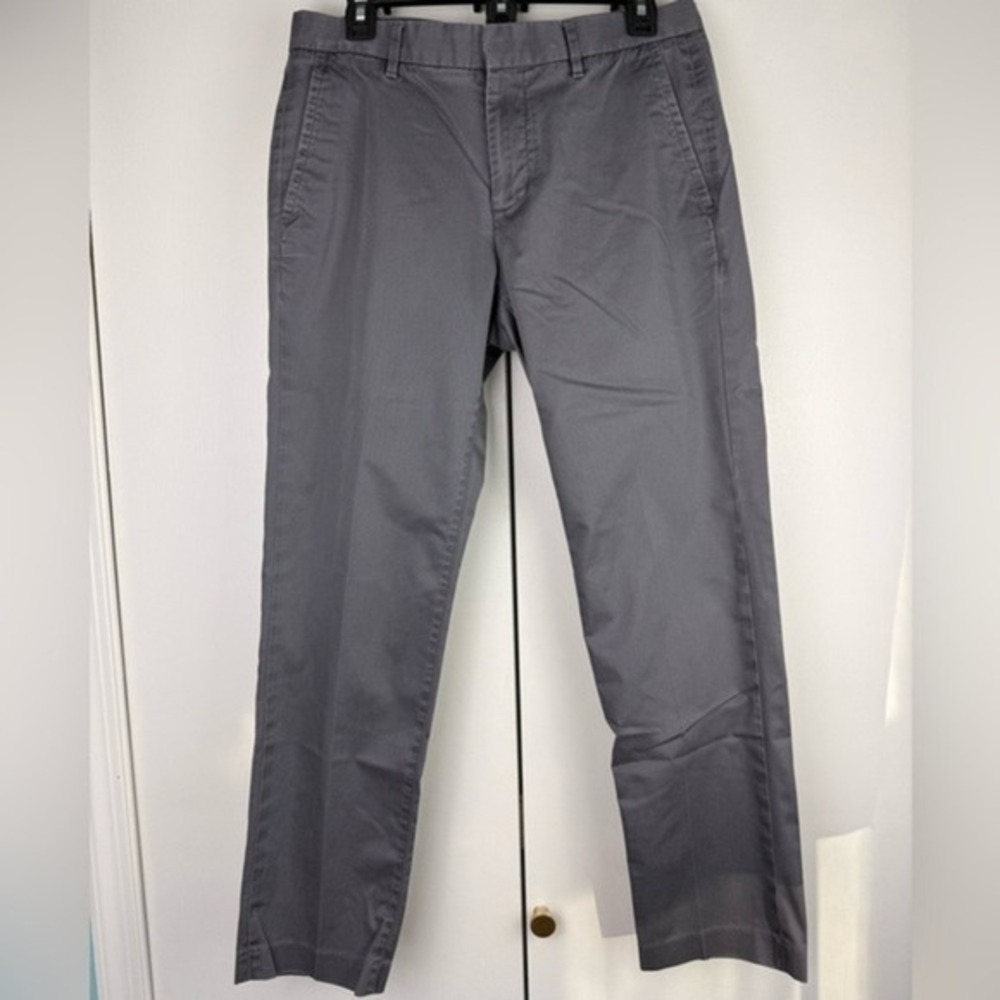 Bonobos Slim Fit Chinos Mens 31x30‎ Charcoal Grey Stretch Cotton Pants GYJ80